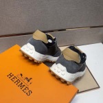 2025年4月10日入荷新品Hermesカジュアルシューズ/スニーカー｜メンズ革靴本革製ギフト/誕生日/TL工場