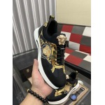 2025年4月10日入荷新品VERSACEカジュアルシューズ/スニーカー｜メンズ革靴本革製ギフト/誕生日/TL工場