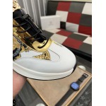 2025年4月10日入荷新品VERSACEカジュアルシューズ/スニーカー｜メンズ革靴本革製ギフト/誕生日/TL工場