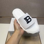 2025年4月10日入荷新品BALMAINカスリッパ｜メンズ革靴本革製ギフト/誕生日/TL工場