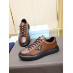 2025年4月11日入荷新品Pradaカジュアルシューズ/スニーカー｜メンズ革靴本革製ギフト/誕生日/TL工場