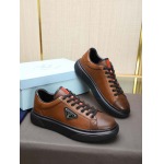 2025年4月11日入荷新品Pradaカジュアルシューズ/スニーカー｜メンズ革靴本革製ギフト/誕生日/TL工場