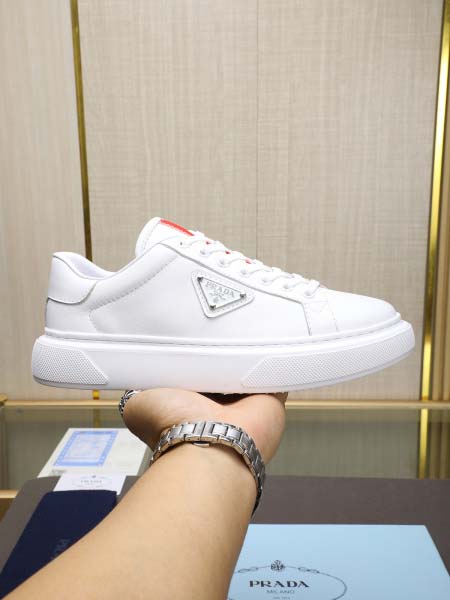 2025年4月11日入荷新品Pradaカジュアルシューズ/スニーカー｜メンズ革靴本革製ギフト/誕生日/TL工場