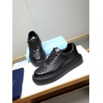 2025年4月11日入荷新品Pradaカジュアルシューズ/スニーカー｜メンズ革靴本革製ギフト/誕生日/TL工場