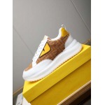 2025年4月11日入荷新品Fendiカジュアルシューズ/スニーカー｜メンズ革靴本革製ギフト/誕生日/TL工場