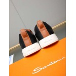 2025年4月11日入荷新品Santoniカジュアルシューズ/スニーカー｜メンズ革靴本革製ギフト/誕生日/TL工場