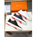 2025年4月11日入荷新品Santoniカジュアルシューズ/スニーカー｜メンズ革靴本革製ギフト/誕生日/TL工場