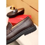 2025年4月11日入荷新品Ferragamoカジュアルシューズ/スニーカー｜メンズ革靴本革製ギフト/誕生日/TL工場