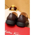 2025年4月11日入荷新品Ferragamoカジュアルシューズ/スニーカー｜メンズ革靴本革製ギフト/誕生日/TL工場
