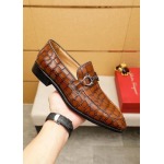 2025年4月11日入荷新品Ferragamoカジュアルシューズ/スニーカー｜メンズ革靴本革製ギフト/誕生日/TL工場