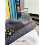 2025年4月11日入荷新品Versaceカジュアルシューズ/スニーカー｜メンズ革靴本革製ギフト/誕生日/TL工場