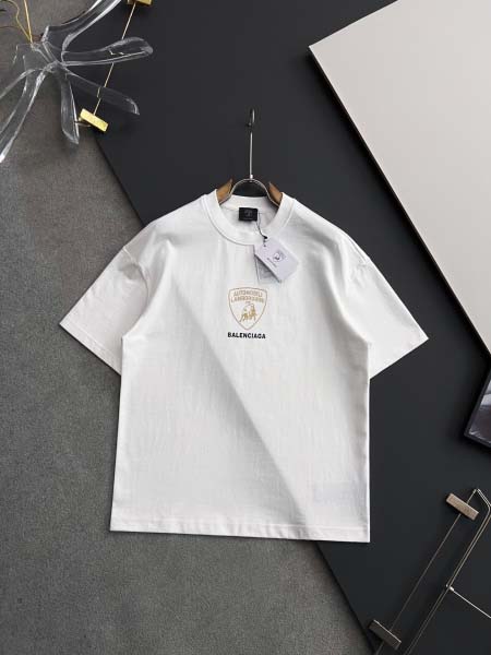 2025年4月13日入荷春夏 新作Balenciaga半袖 tシャツ高級なプレゼント/誕生日プレゼント/高品質/メンツ/記念品/ wenzhou工場
