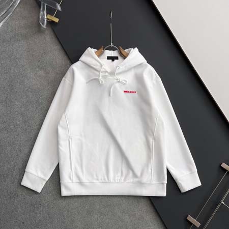 2025年4月13日入荷春夏 新作Pradaパーカー高級なプ...