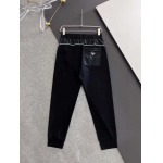 2025年4月14日入荷春夏 新作Pradaズボン高級なプレゼント/誕生日プレゼント/高品質/メンツ/記念品/ wenzhou工場