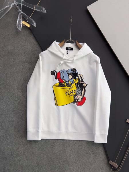 2025年4月14日入荷春夏 新作Fendiパーカー 高級な...
