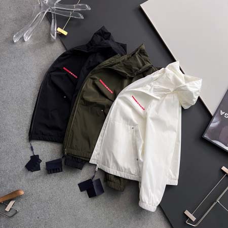 2025年4月14日入荷春夏 新作Pradaジャケット高級な...