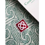 2025年4月14日入荷春夏 新作Casablancaニットの半袖高級なプレゼント/誕生日プレゼント/高品質/メンツ/記念品/ wenzhou工場