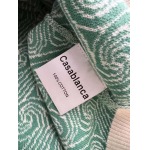 2025年4月14日入荷春夏 新作Casablancaニットの半袖高級なプレゼント/誕生日プレゼント/高品質/メンツ/記念品/ wenzhou工場