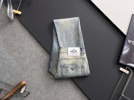 2025年4月14日入荷春夏 新作Pradaジーパン高級なプ...