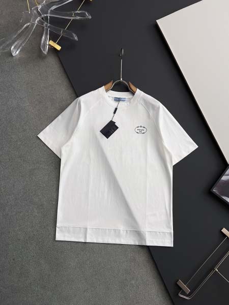 2025年4月14日入荷春夏 新作Prada半袖 tシャツ高...