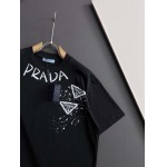 2025年4月14日入荷春夏 新作Prada半袖 tシャツ高級なプレゼント/誕生日プレゼント/高品質/メンツ/記念品/ wenzhou工場