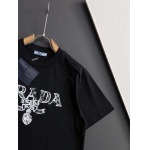 2025年4月14日入荷春夏 新作Prada半袖 tシャツ高級なプレゼント/誕生日プレゼント/高品質/メンツ/記念品/ wenzhou工場