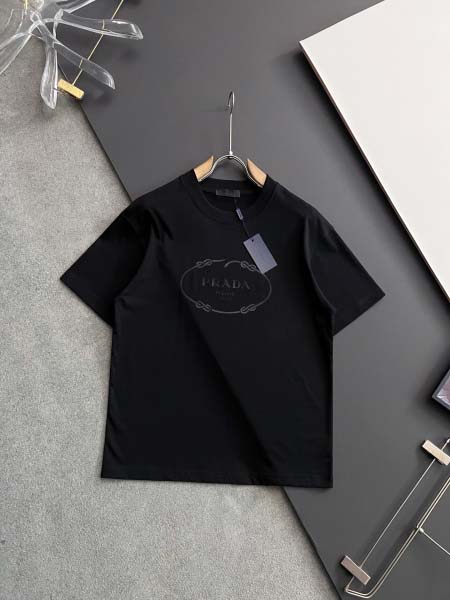 2025年4月14日入荷春夏 新作Prada半袖 tシャツ高...