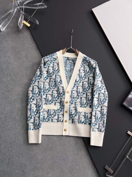 2025年4月14日入荷春夏 新作Dior ニットカーディガ...