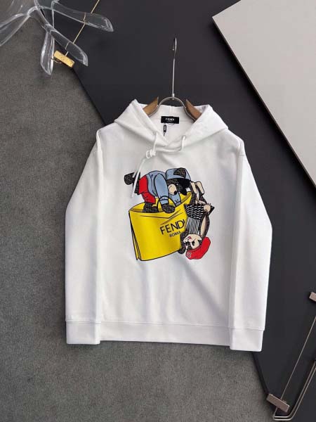 2025年4月15日入荷春夏 新作Fendiパーカー 高級な...
