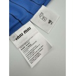 2025年4月17日入荷春夏新作 高級品原版復刻Miumiu半袖 tシャツMOMO工場