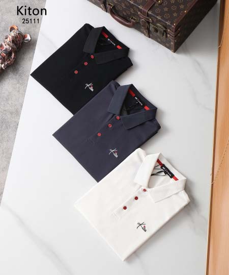 2025年4月17日入荷新作 Kiton半袖Tシャツ 超厳選...