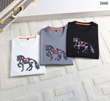 2025年4月17日入荷新作herems 半袖Tシャツ 超厳...