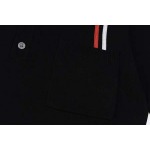 2025年4月9日入荷新作Thom Browne半袖ポロシャツ 超厳選★誕生日プレゼント/結婚祝い/内祝い/贈り物/YI+YI工場M-3XL