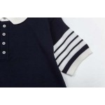 2025年4月9日入荷新作Thom Browne半袖ポロシャツ 超厳選★誕生日プレゼント/結婚祝い/内祝い/贈り物/YI+YI工場M-2XL