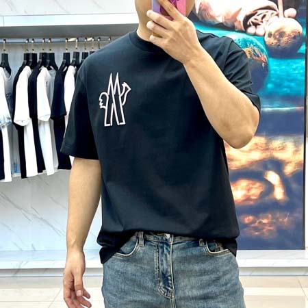 2025年4月19日入荷新作Moncler半袖Tシャツ 超厳...