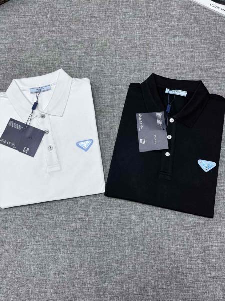 2025年4月19日入荷新作Prada半袖ポロシャツ 超厳選...