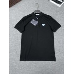 2025年4月19日入荷新作Prada半袖ポロシャツ 超厳選★誕生日プレゼント/結婚祝い/内祝い/贈り物/YI+YI工場S-XXL
