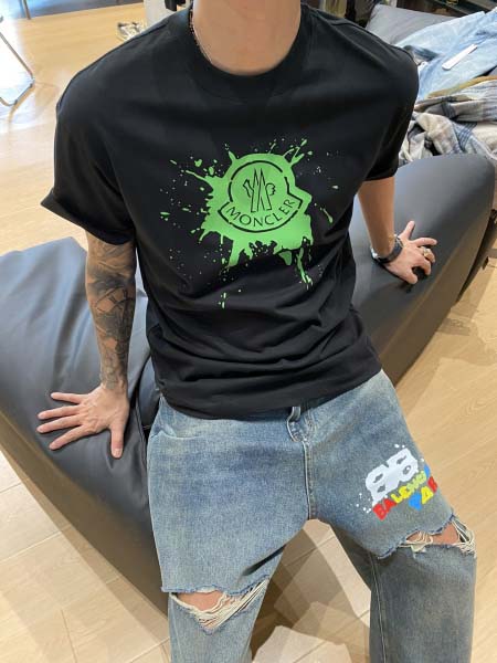 2025年4月19日入荷新作Moncler半袖Tシャツ 超厳...