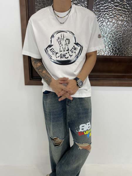 2025年4月19日入荷新作Moncler半袖Tシャツ 超厳...