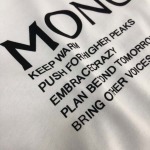 2025年4月20日入荷新作Moncler半袖Tシャツ 超厳選★誕生日プレゼント/結婚祝い/内祝い/贈り物/YI+YI工場S-XL