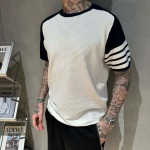 2025年4月21日入荷新作Thom Browne半袖 Tシャツ★誕生日プレゼント/結婚祝い/内祝い/贈り物/LD工場M-XXL