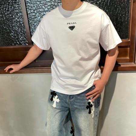 2025年4月21日入荷新作Prada半袖 Tシャツ★誕生日...