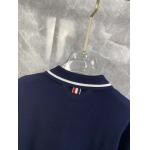 2025年4月21日入荷新作Thom Browne半袖ポロシャツ★誕生日プレゼント/結婚祝い/内祝い/贈り物/YI+YI工場M-3XL