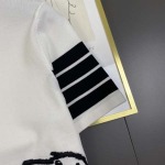 2025年4月21日入荷新作Thom Browneニット半袖 Tシャツ★誕生日プレゼント/結婚祝い/内祝い/贈り物/YI+YI工場M-XXL