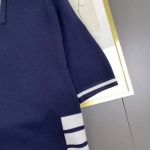 2025年4月21日入荷新作Thom Browneニット半袖 Tシャツ★誕生日プレゼント/結婚祝い/内祝い/贈り物/YI+YI工場M-3XL