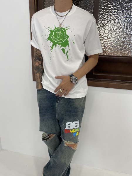 2025年4月22日入荷新作MONCLER 半袖 Tシャツ★...