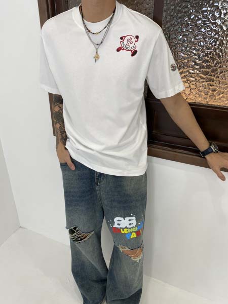 2025年4月22日入荷新作MONCLER 半袖 Tシャツ★...