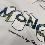 2025年4月22日入荷新作MONCLER 半袖 Tシャツ★誕生日プレゼント/ファッションの流行/贈り物/YI+YI工場S-XL