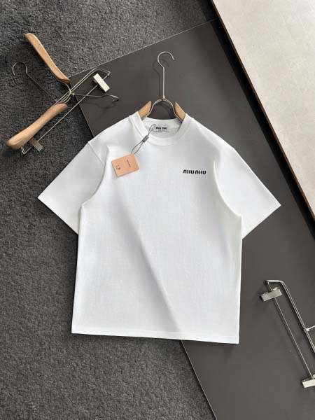 2025年4月22日入荷新作Miumiu 半袖 Tシャツ★誕...