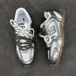 2025年4月22日入荷新品MiuMiu男女兼用原版復刻 ブランド靴本革製ギフト/誕生日/CT工場35-46